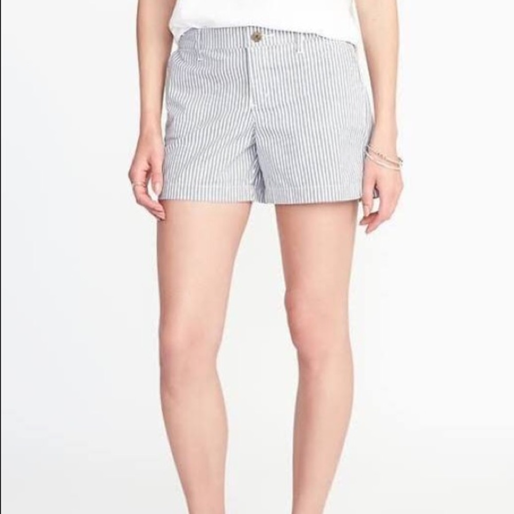 Women’s Pinstripe shorts